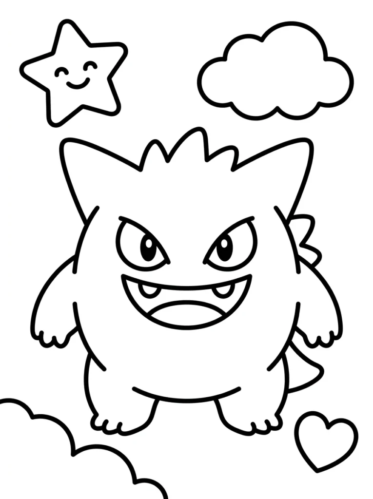 Scary and Mischievous Gengar Designs