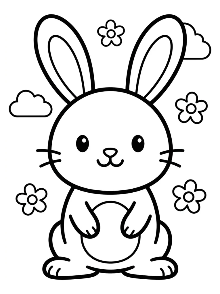 Simple My Melody Outline