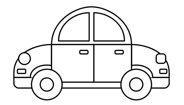 car online coloring