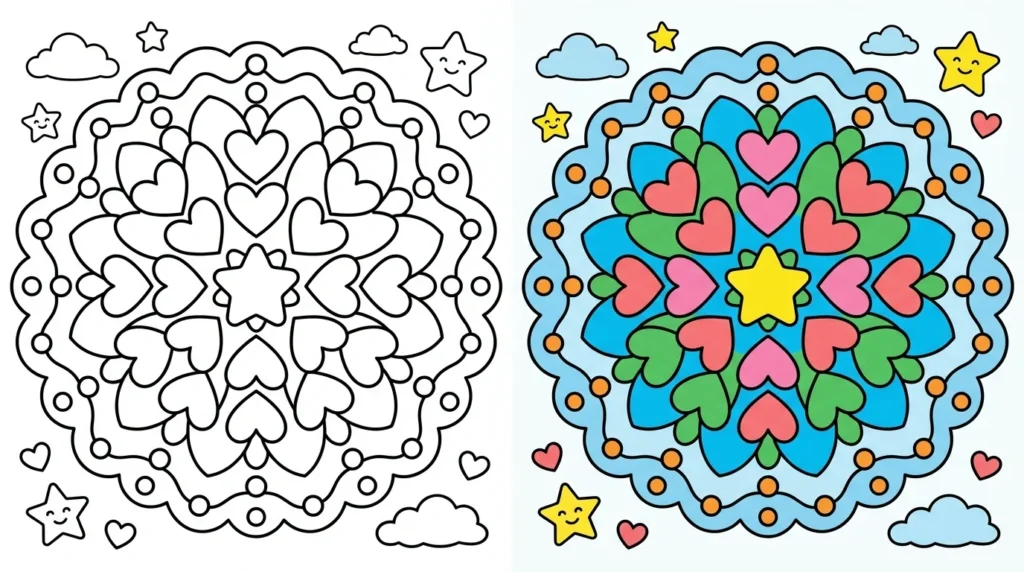 Adult Mandala Coloring Pages to Relax