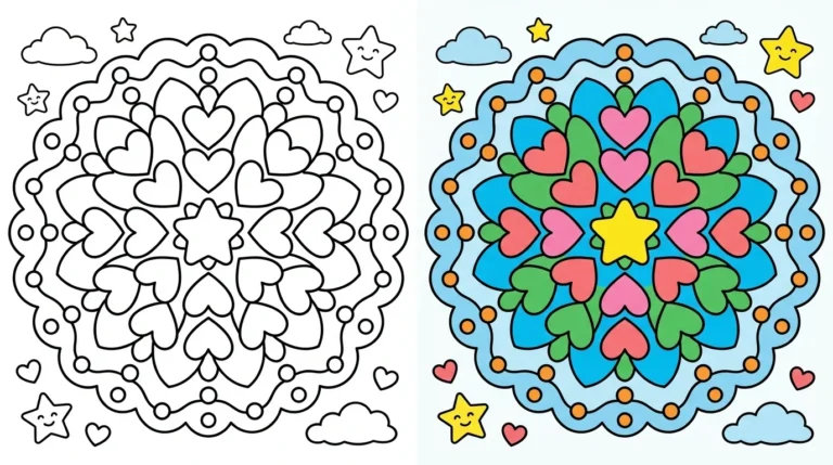 Adult Mandala Coloring Pages to Relax