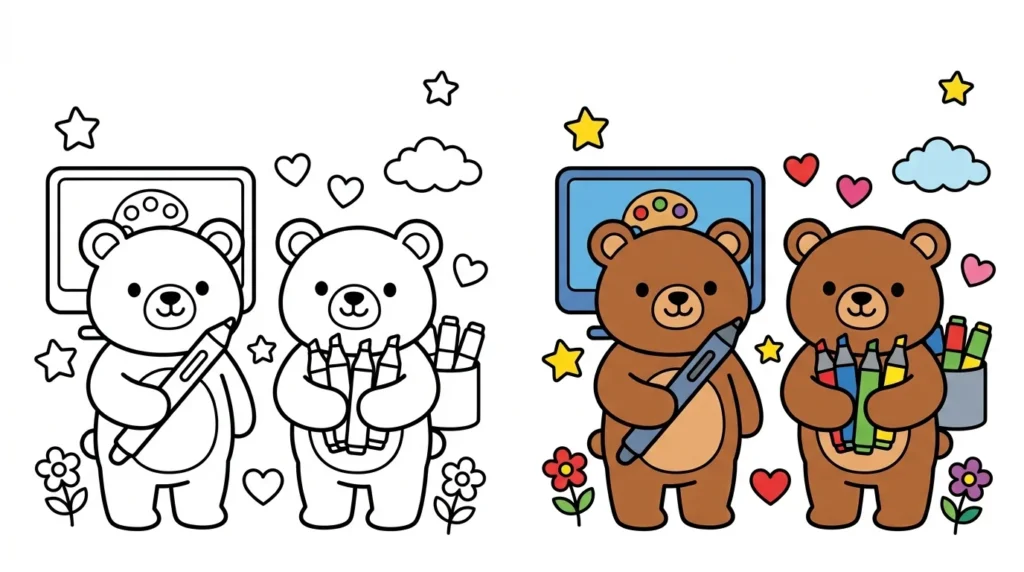 Coloring Online: A Smooth and Easy Experience