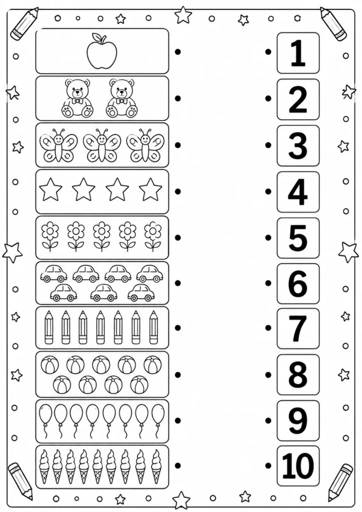 Counting Objects and Matching Numbers