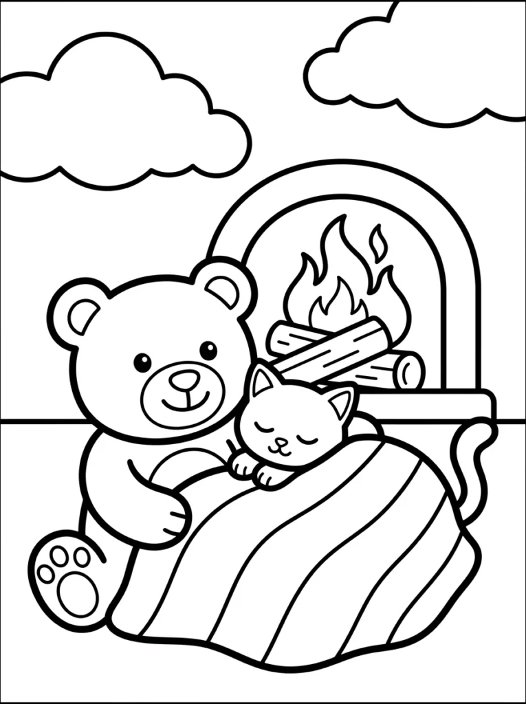 Creative Ways to Color Cozy Scenes