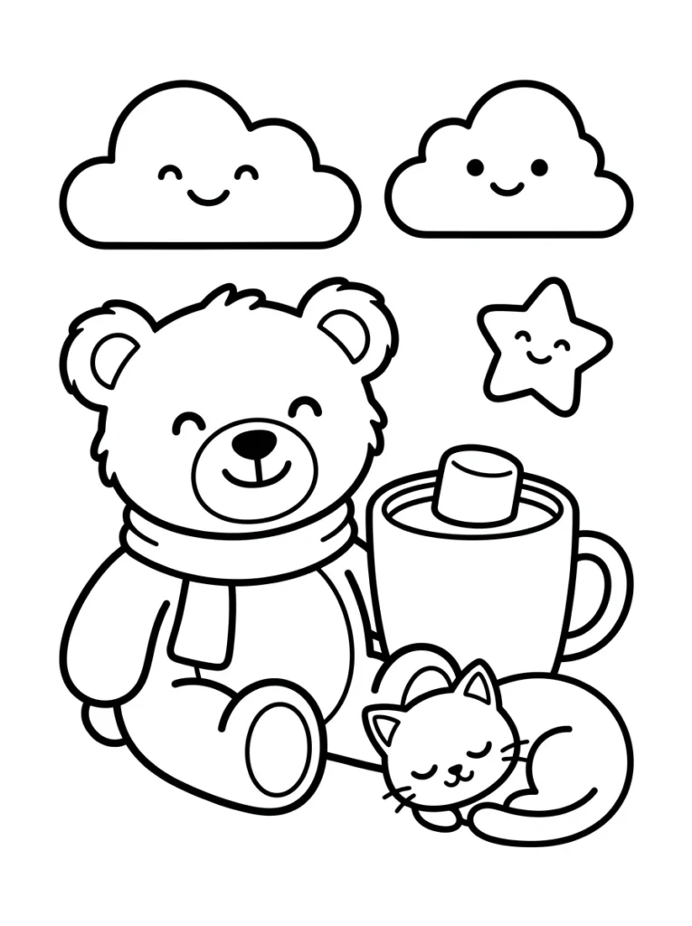How Coloring Brings Cozy Scenes to Life