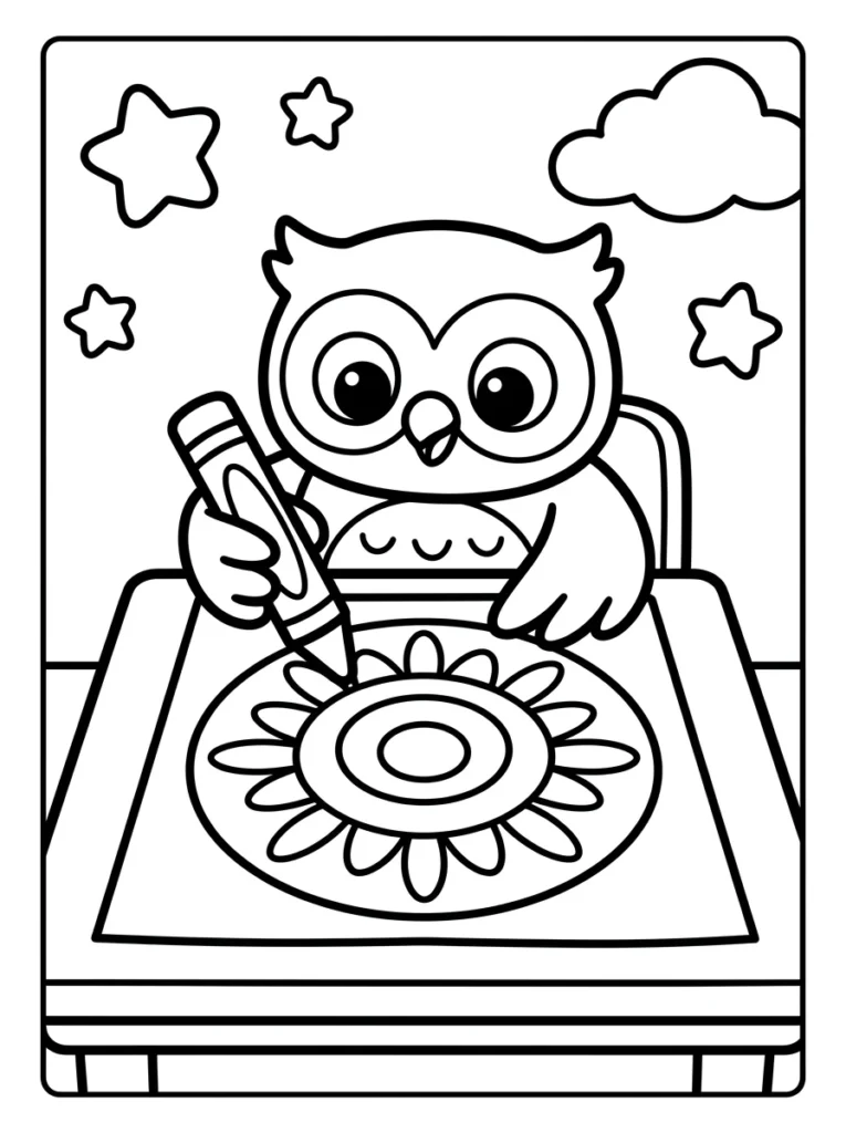 Mandala Coloring Pages for Stress Relief and Focus