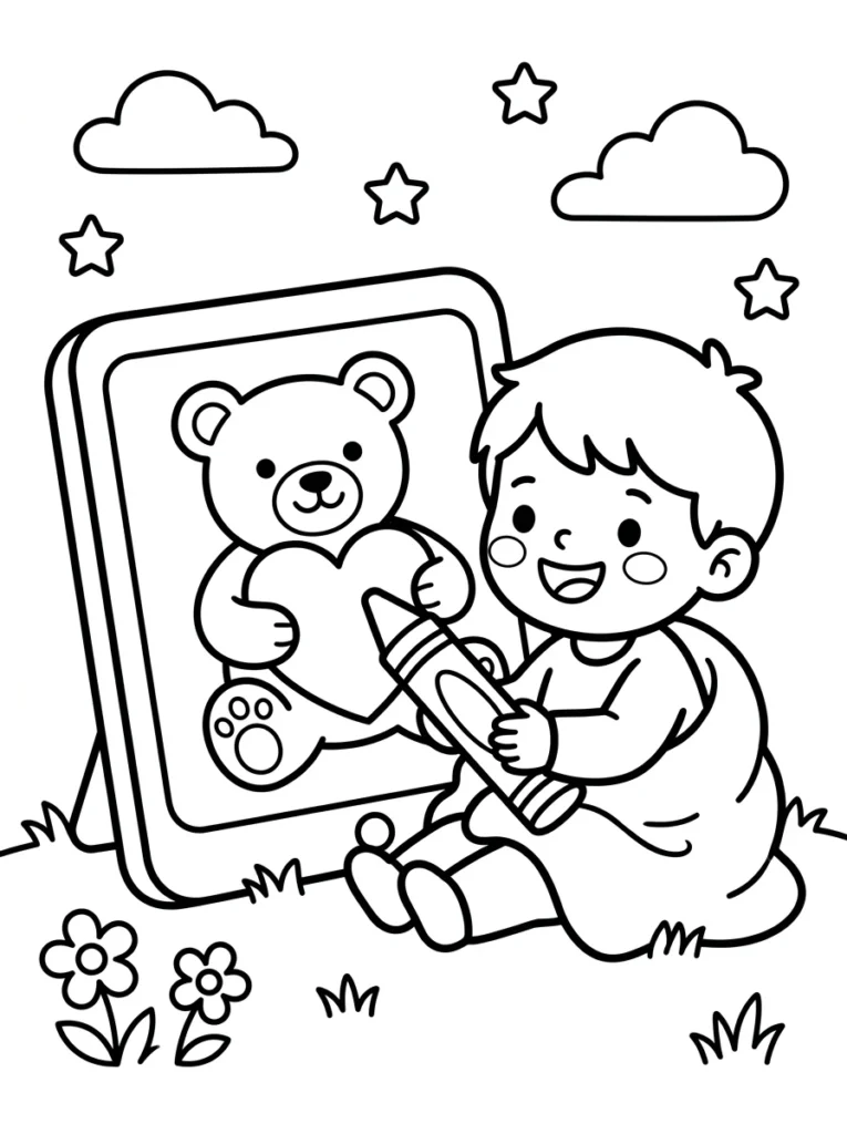 Online My Favorite Cozy Coloring Pages