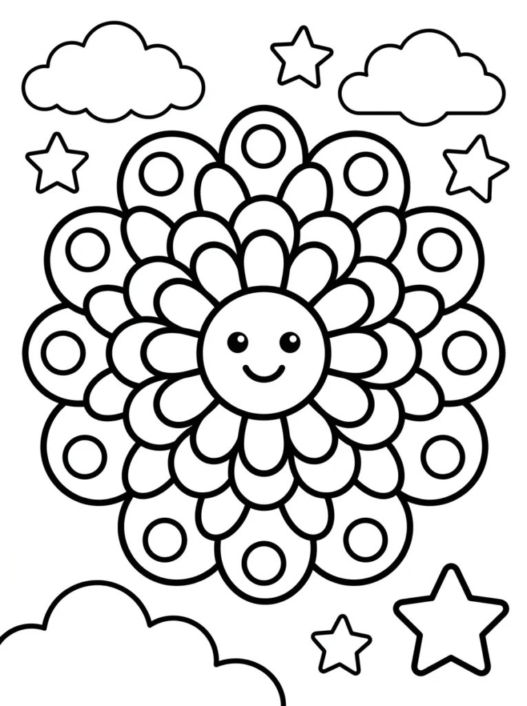 Printable Mandala Coloring Pages for Adults