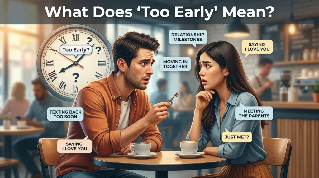 What Does “Too Early” Mean
