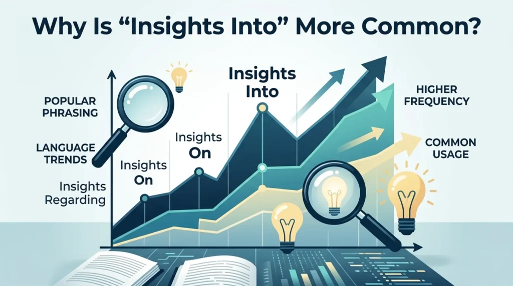 Why Is “Insights Into” More Common