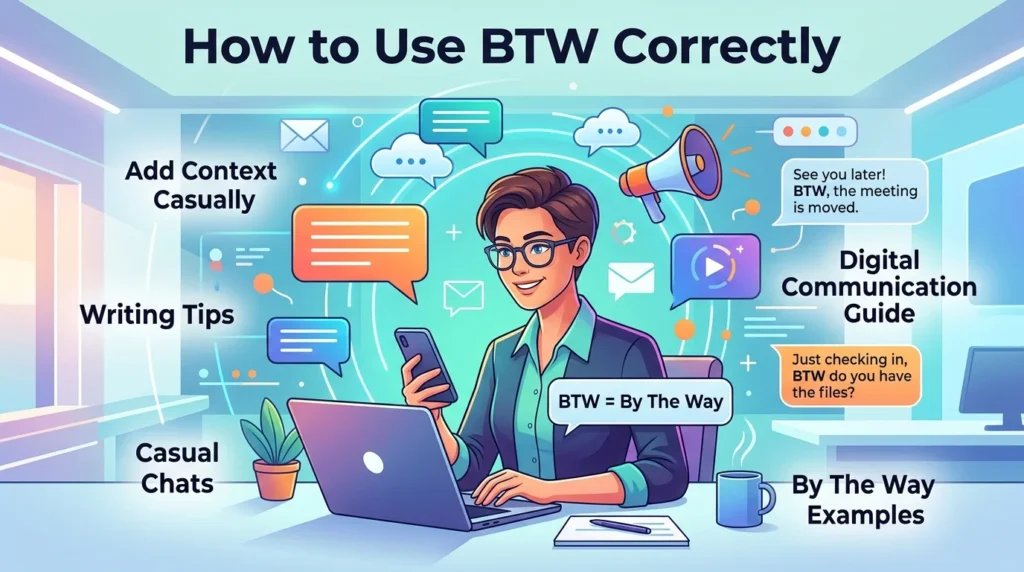 How to Use BTW Correctly