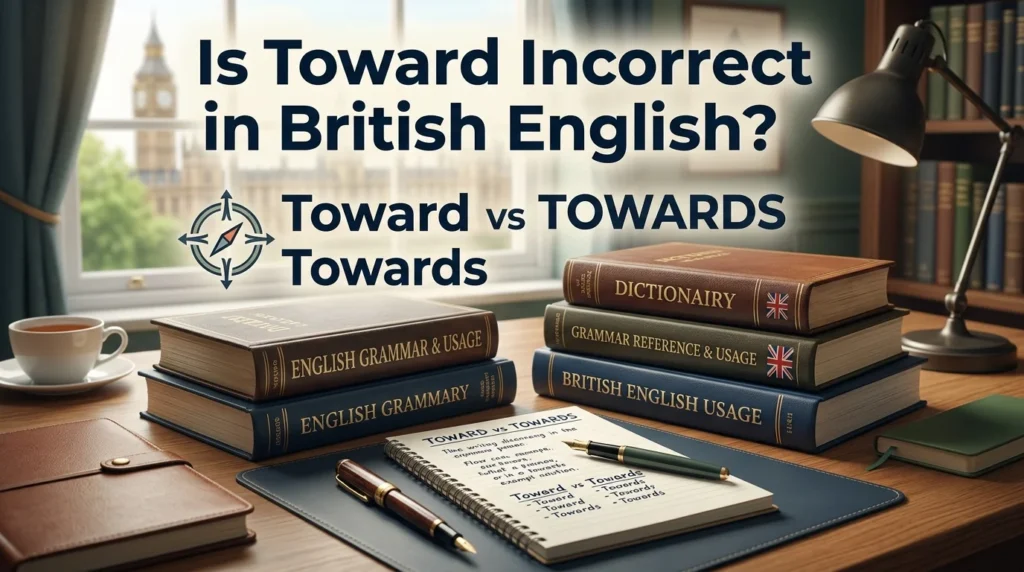 Is Toward Incorrect in British English?