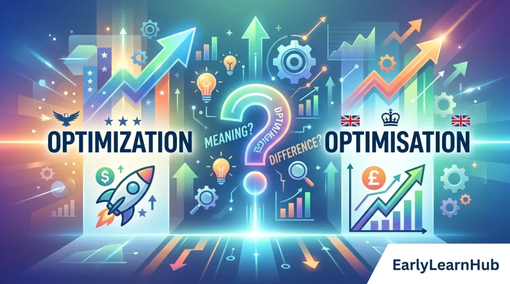 Optimization or Optimisation Which Is Correct Meaning