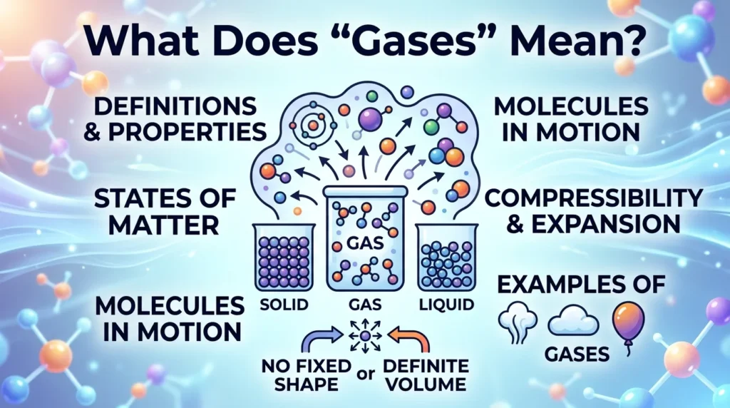 What Does “Gases” Mean