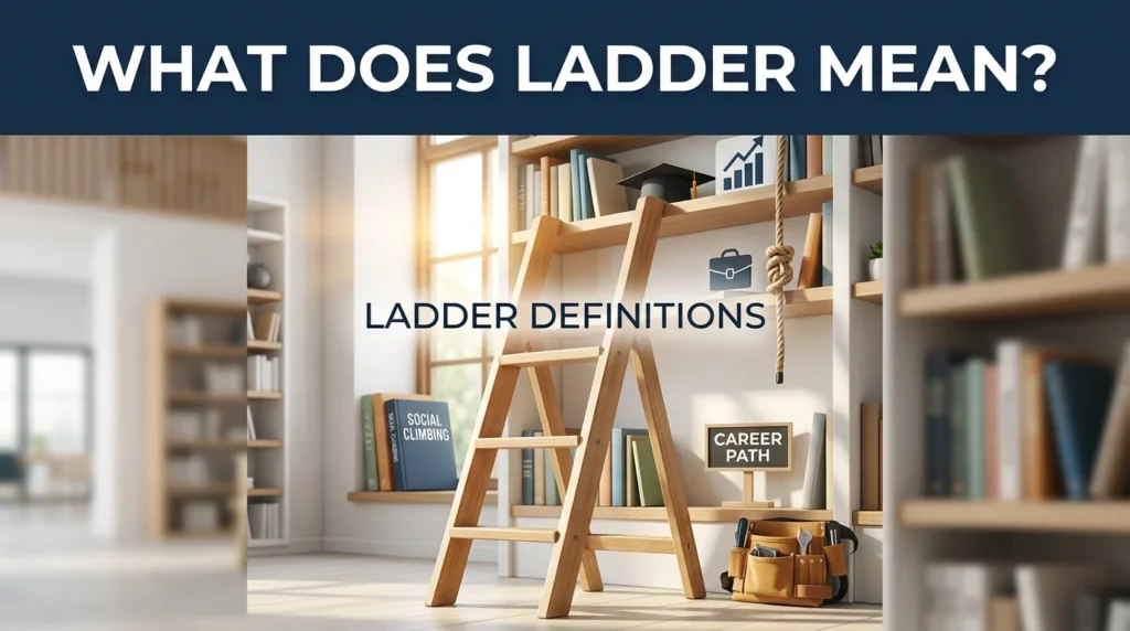 What Does Ladder Mean