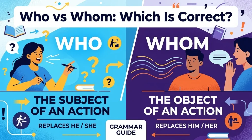 Who vs Whom Which Is Correct