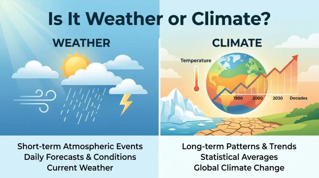 Is It Weather or Climate