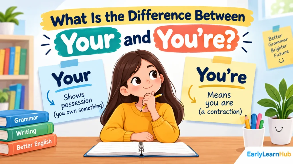 What Is the Difference Between Your and You’re